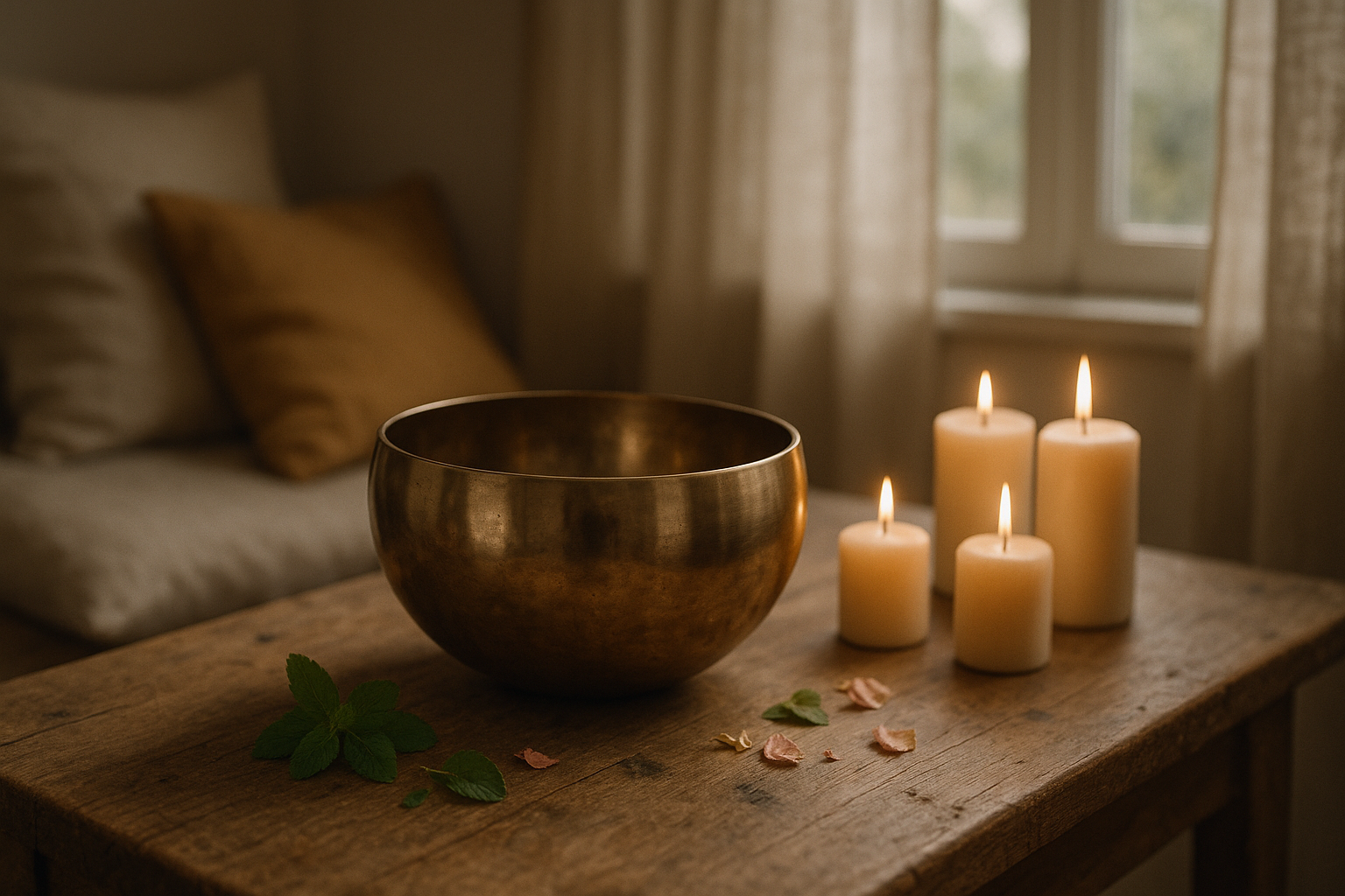 Bol tibétain bienfaits : meditation et relaxation profonde