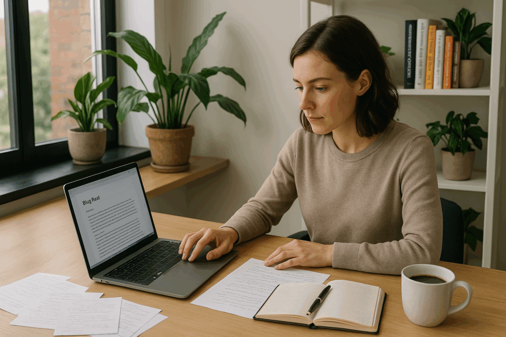 Comment bien rédiger votre premier article de blog ?