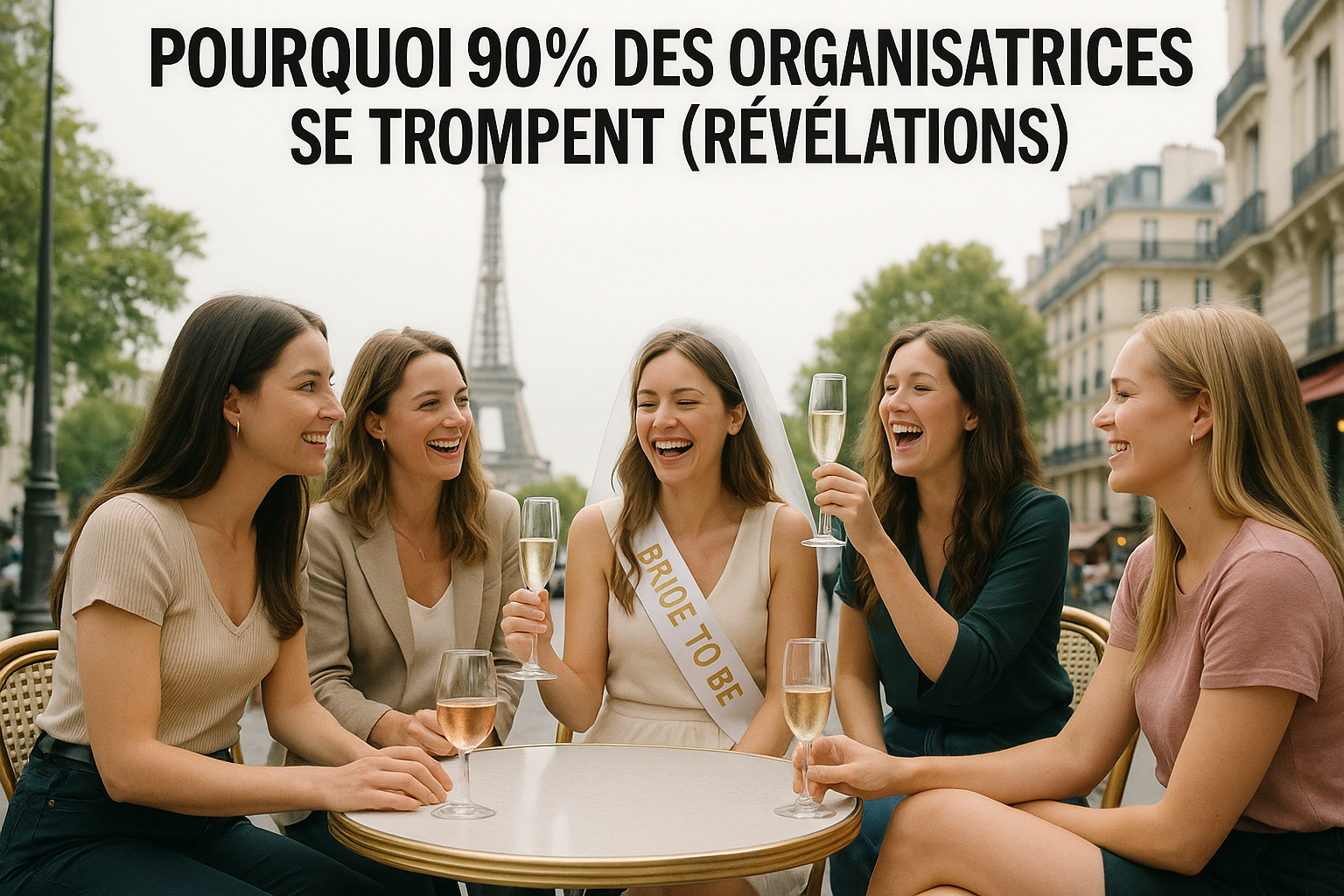 EVJF Paris : pourquoi 90% des organisatrices se trompent (révélations)