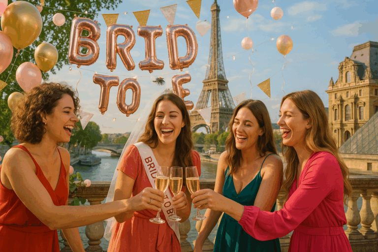 découvrez les 50 meilleures idées d'activités pour un enterrement de vie de jeune fille à paris. offrez à la future mariée un jour inoubliable rempli de surprises, de rires et de moments inestimables dans la ville lumière.
