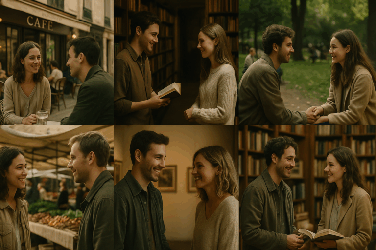 découvrez 6 lieux incontournables pour rencontrer quelqu'un de manière naturelle et authentique. conseils et astuces pour faire de belles rencontres dans la vraie vie, loin des applications de rencontres !