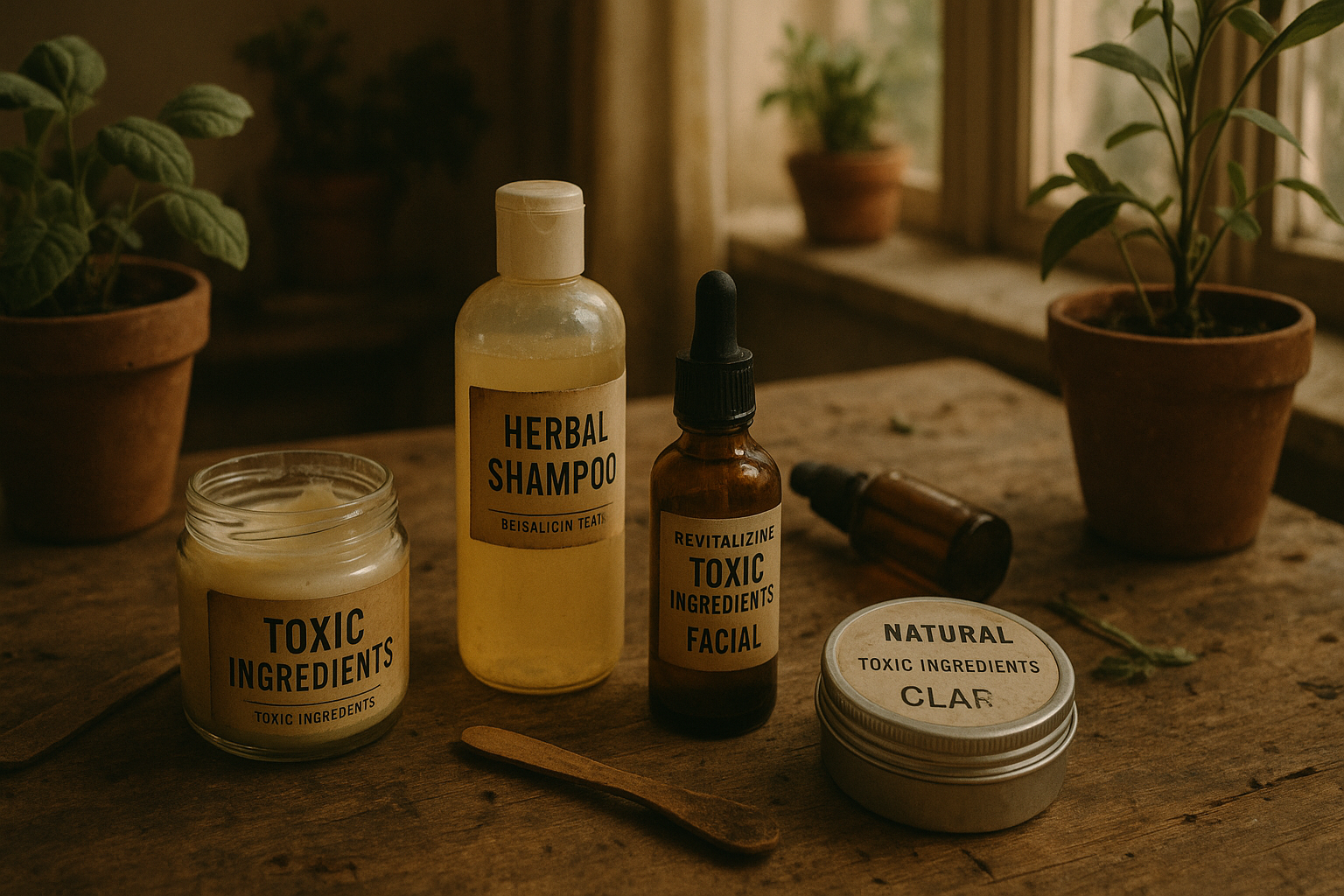 SCANDALE : Ces produits beauté naturels sont en fait toxiques