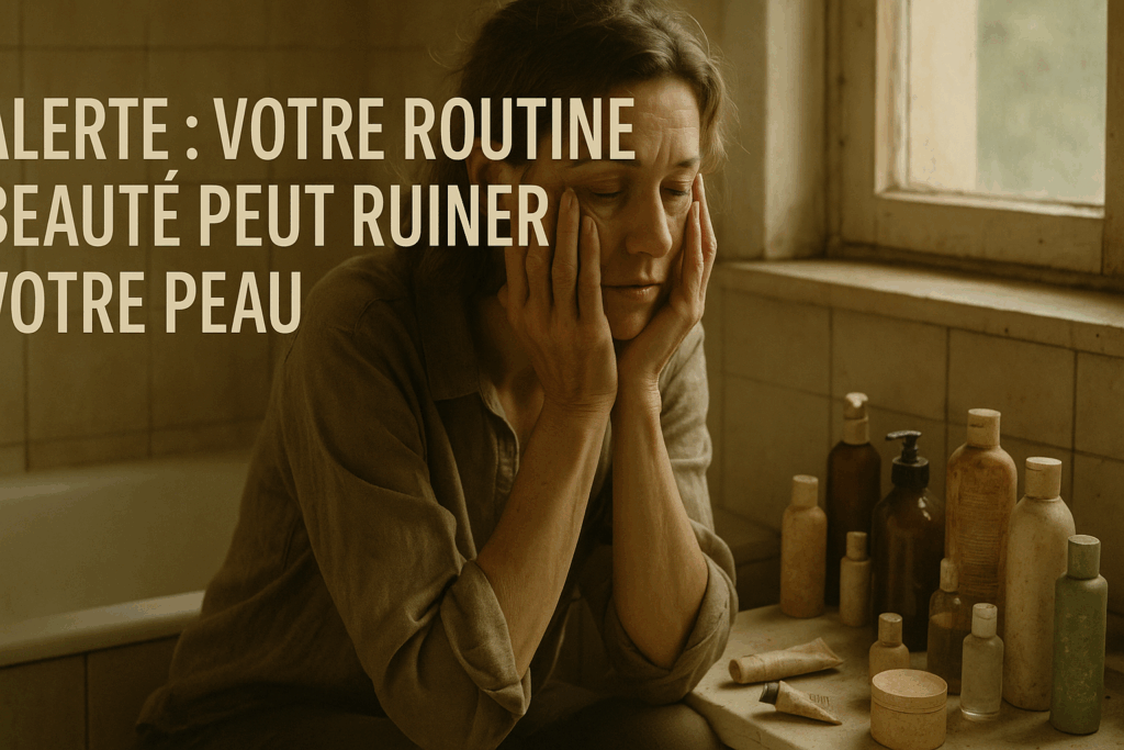 ALERTE : Votre routine beauté peut ruiner votre peau
