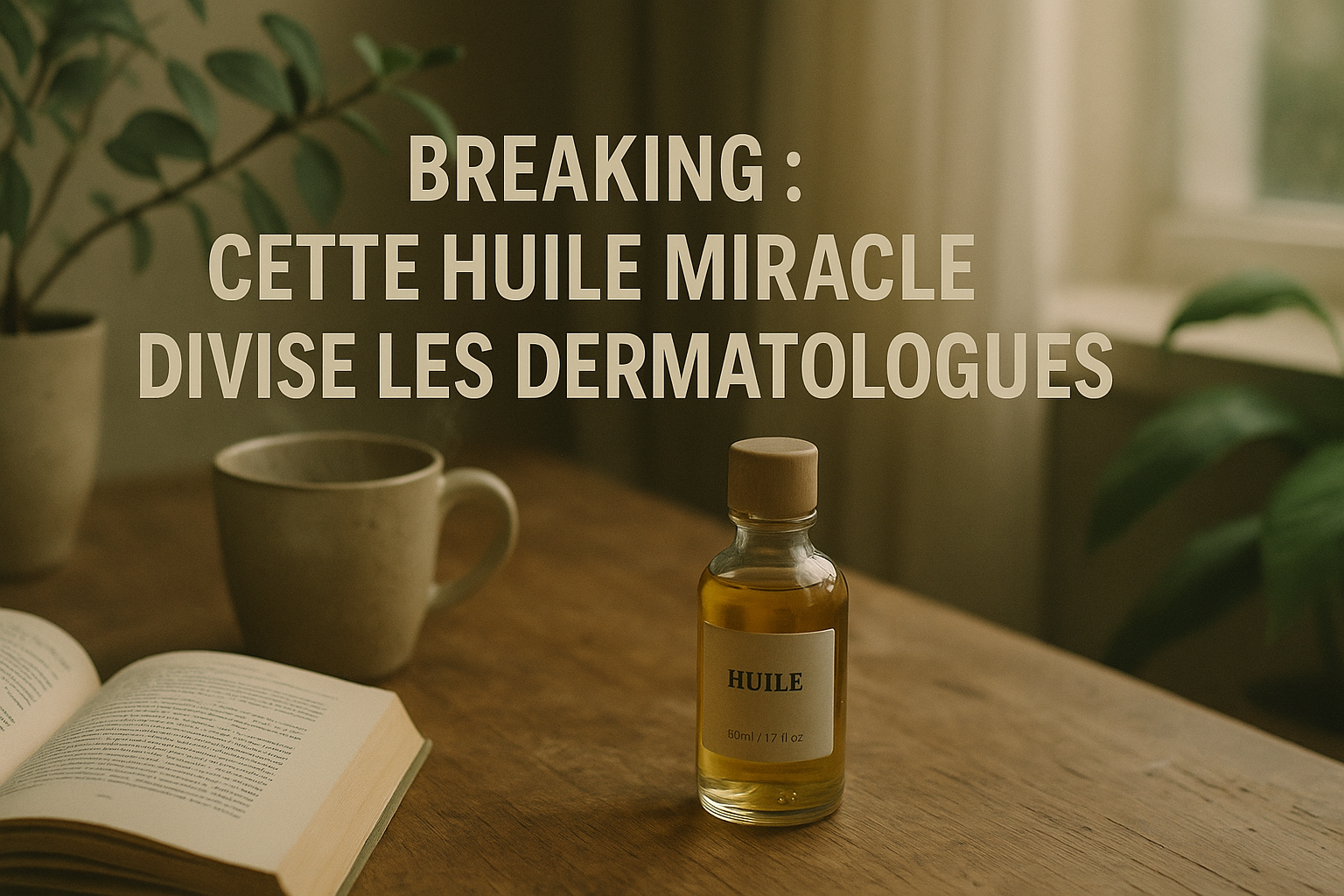 BREAKING : Cette huile miracle divise les dermatologues