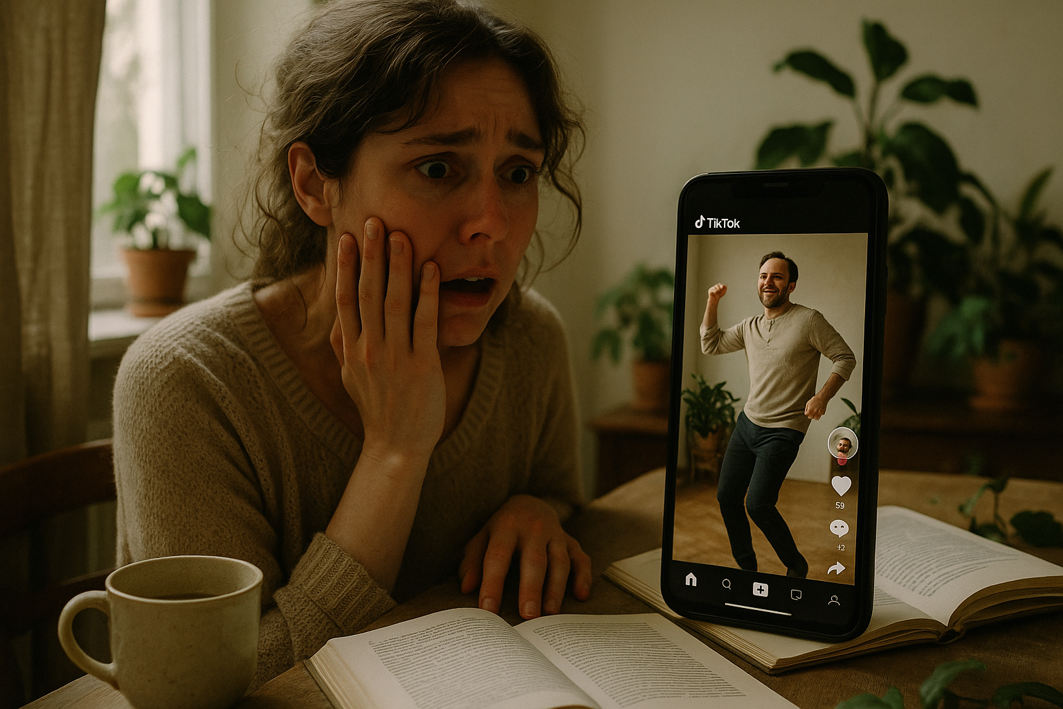 DRAME : Elle découvre la double vie de son mari sur TikTok