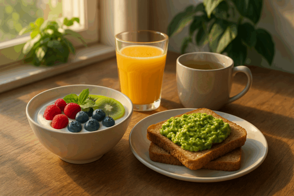 Healthy lifestyle : mes petits déjeuners qui donnent la pêche