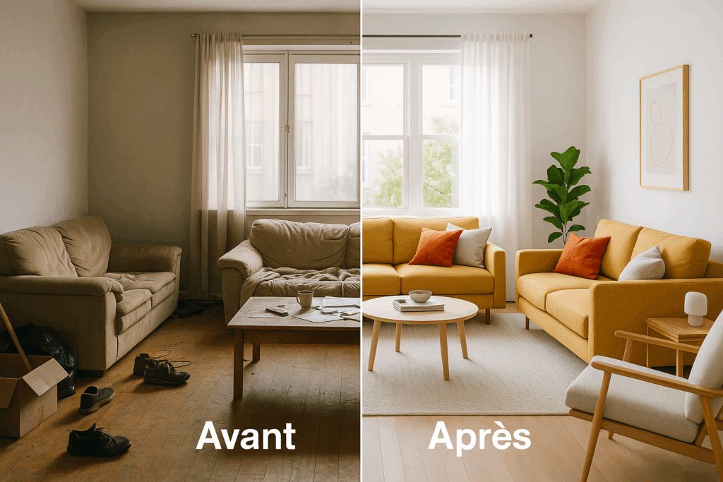 Ma décoration maison avant/après : mes invités n&rsquo;en reviennent pas