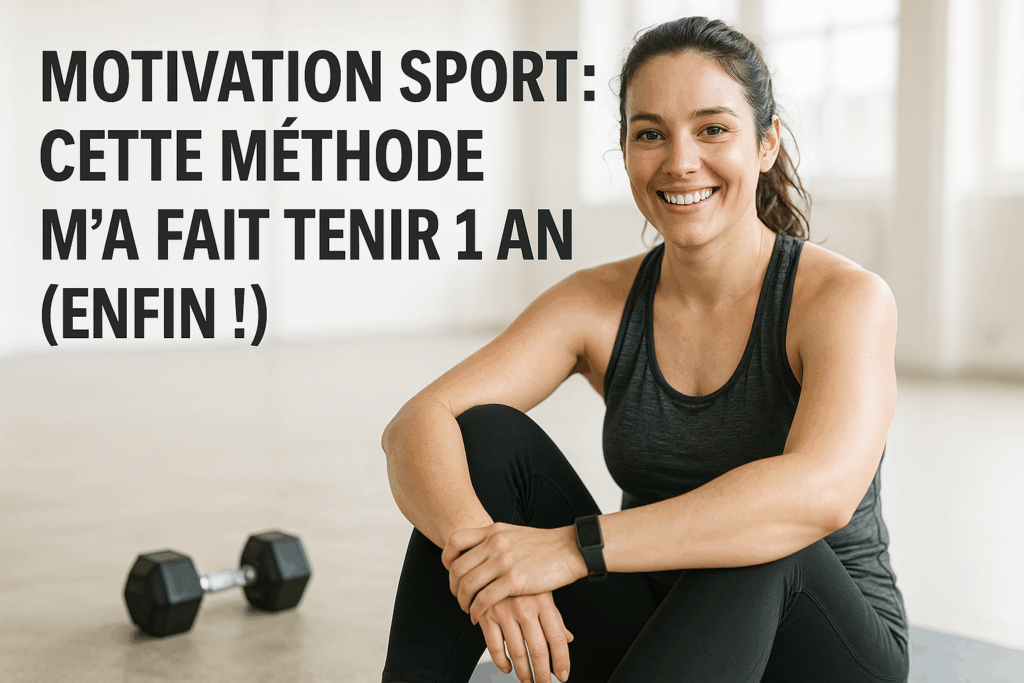 Motivation sport : cette méthode m&rsquo;a fait tenir 1 an (enfin !)