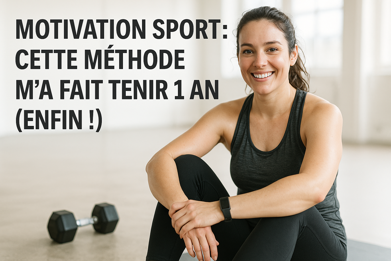 Motivation sport : cette méthode m&rsquo;a fait tenir 1 an (enfin !)