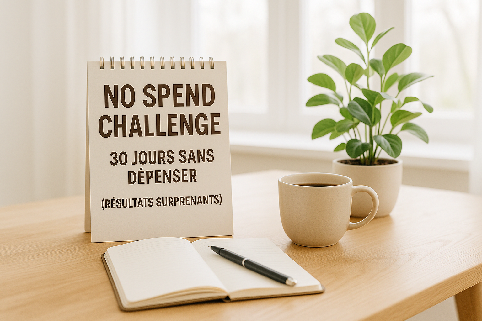 No spend challenge : 30 jours sans dépenser (résultats surprenants)