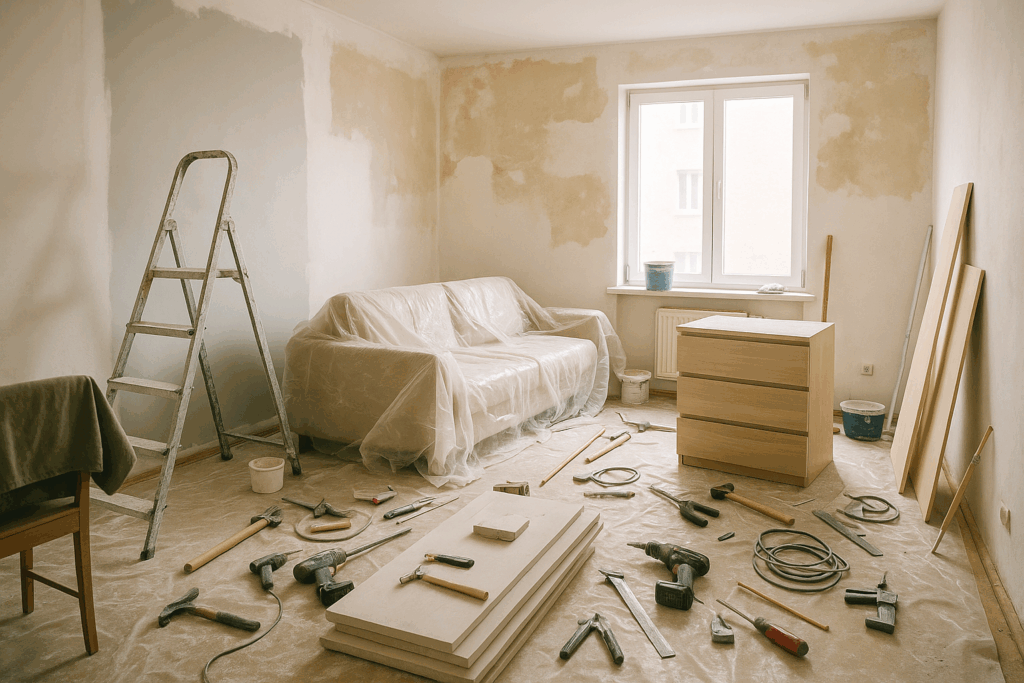 Rénovation appartement : mes 6 mois d&rsquo;enfer (et mes erreurs)