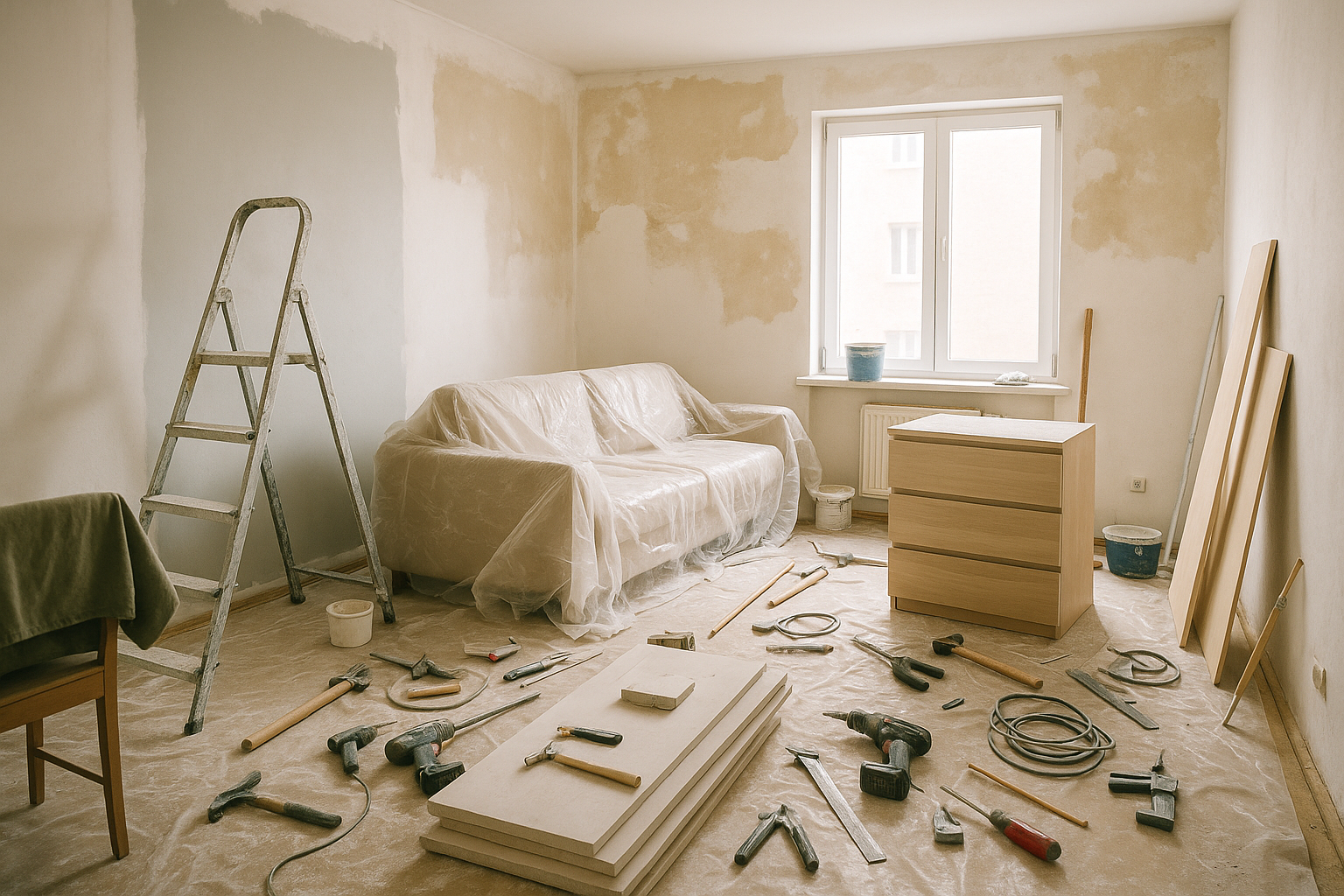 Rénovation appartement : mes 6 mois d&rsquo;enfer (et mes erreurs)