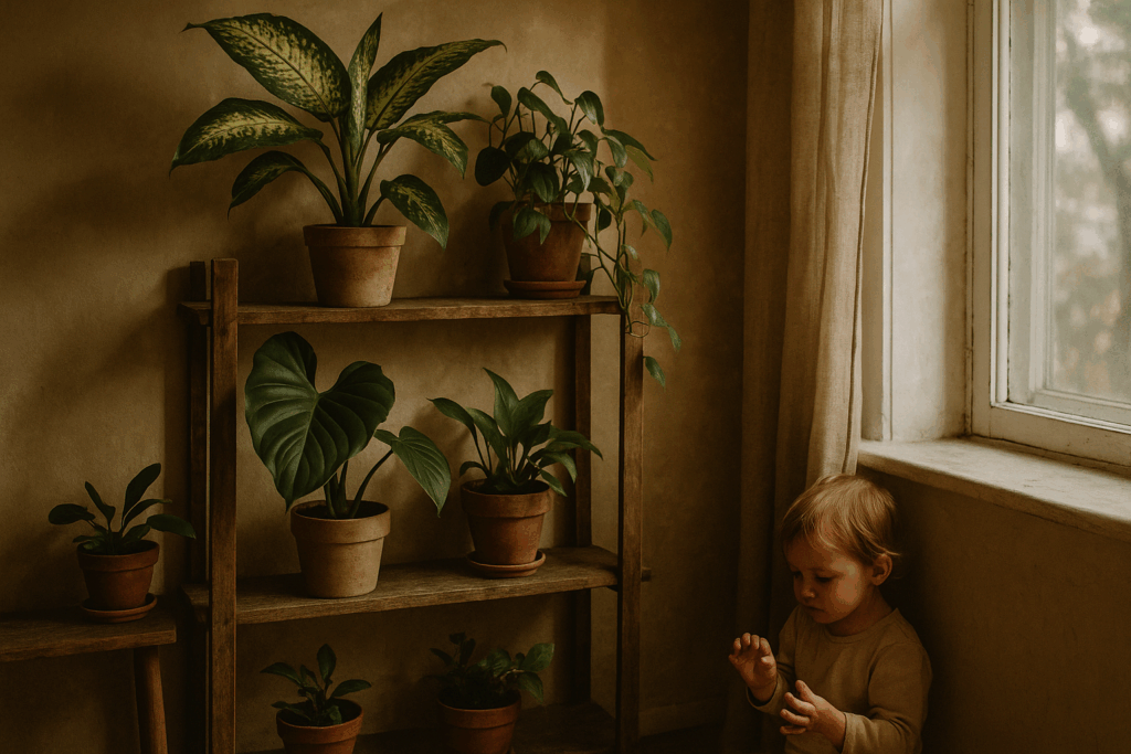 SCANDALE : Ces plantes d&rsquo;intérieur sont toxiques pour les enfants