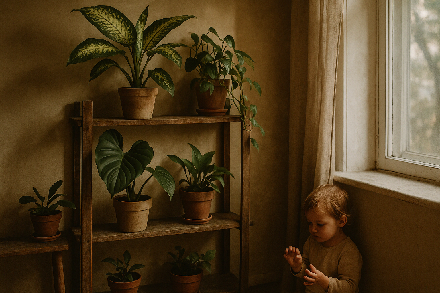 SCANDALE : Ces plantes d&rsquo;intérieur sont toxiques pour les enfants