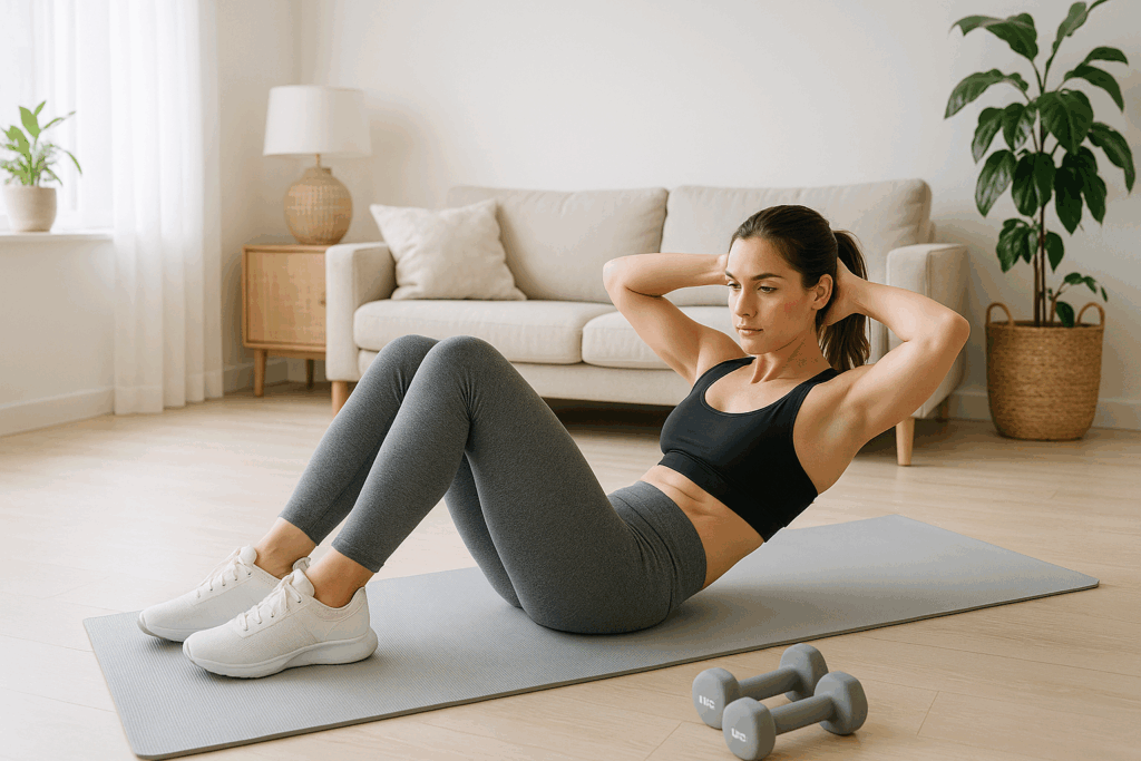 Sport à la maison : comment j&rsquo;ai eu des abdos sans salle de sport