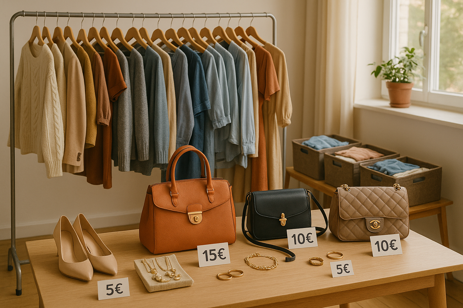 Vide dressing : ce que j&rsquo;ai gagné en vendant mes affaires