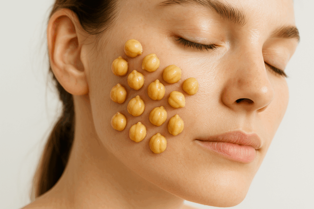 Pois chiche sur la peau : cette astuce beauté va vous bluffer